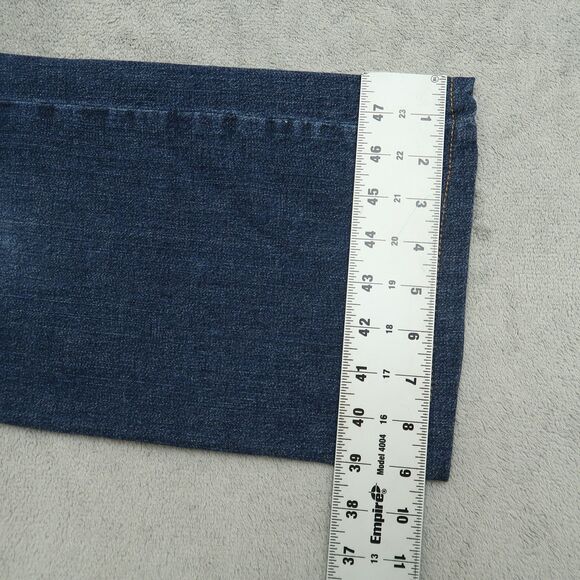 Lucky Brand Jeans Women's Size 10 Mid-Rise Flare Denim 30.5" Inseam Distressed - Picture 6 of 16